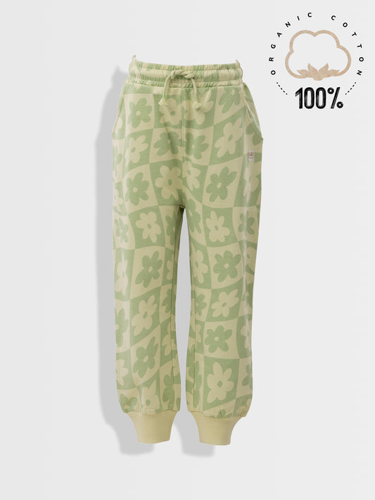 Aloe Wash | Dievčenské teplákové nohavice typu jogger