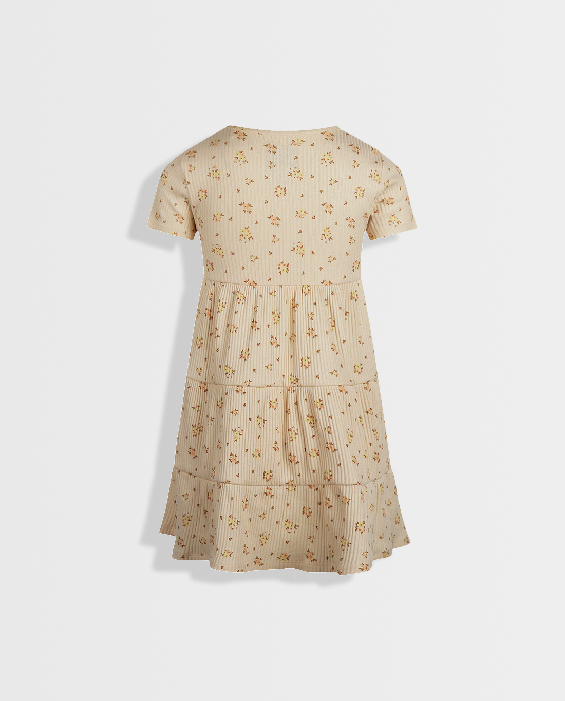 Golden Field | Dievčenské šaty s krátkym rukávom