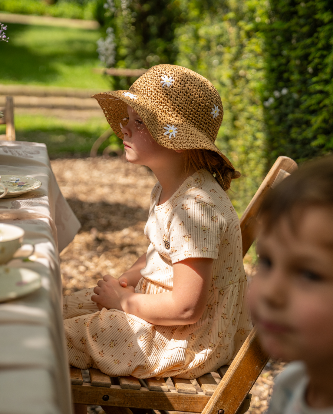 Golden Field | Dievčenské šaty s krátkym rukávom