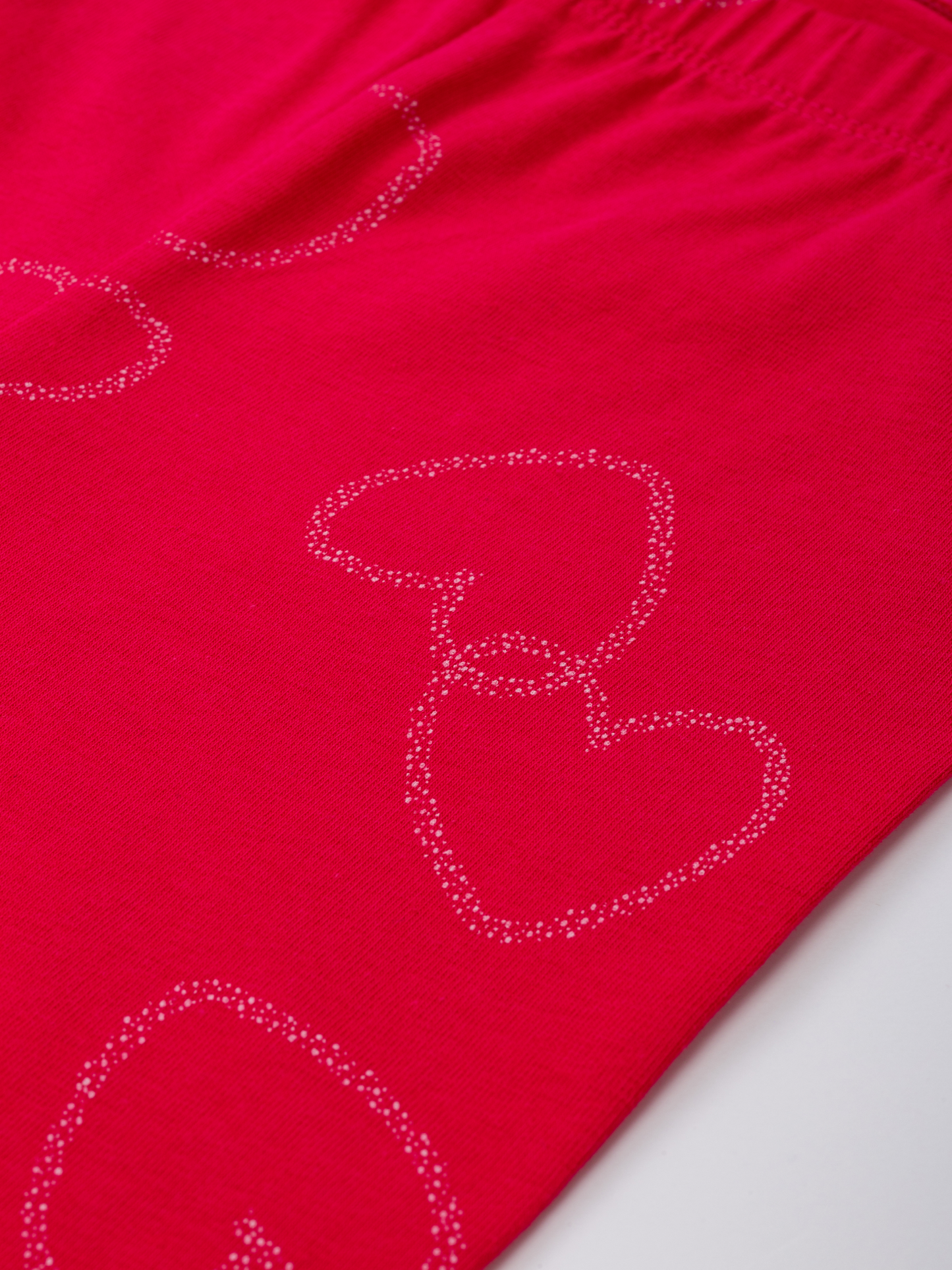 Magenta Hearts | Dievčenské legíny