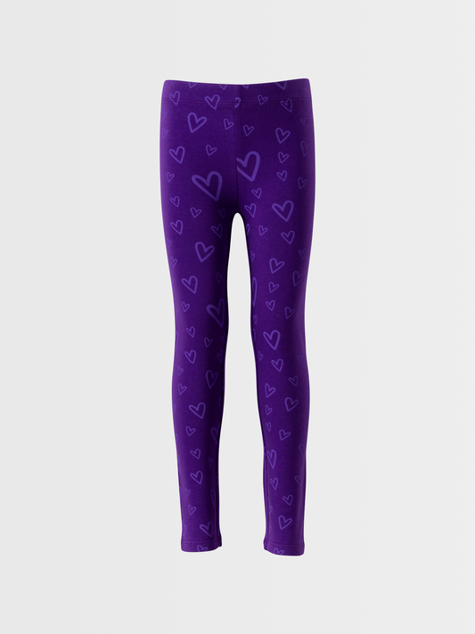 Violet Hearts | Dievčenské legíny