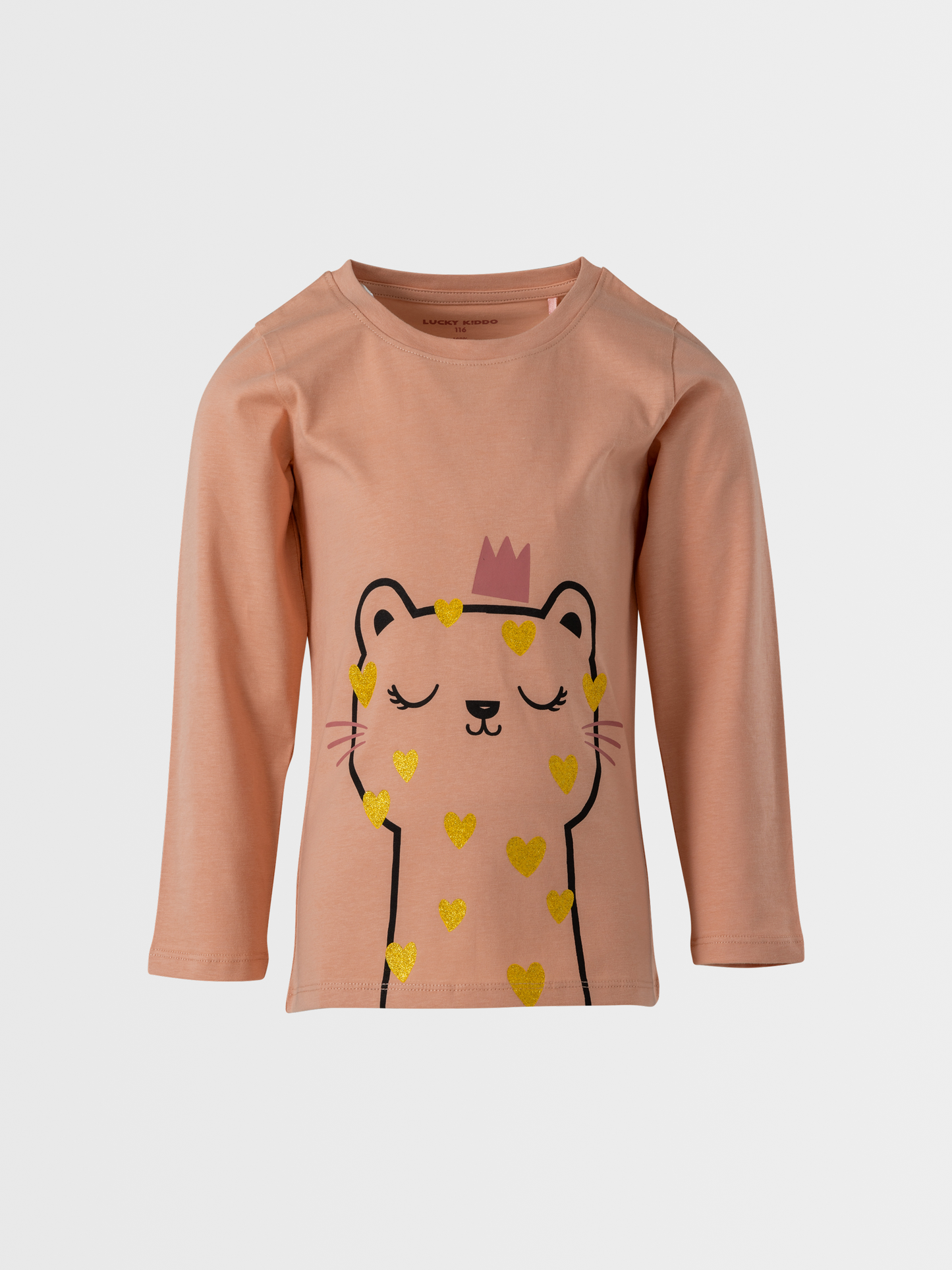Princess Cat | Dievčenské tričko s dlhým rukávom