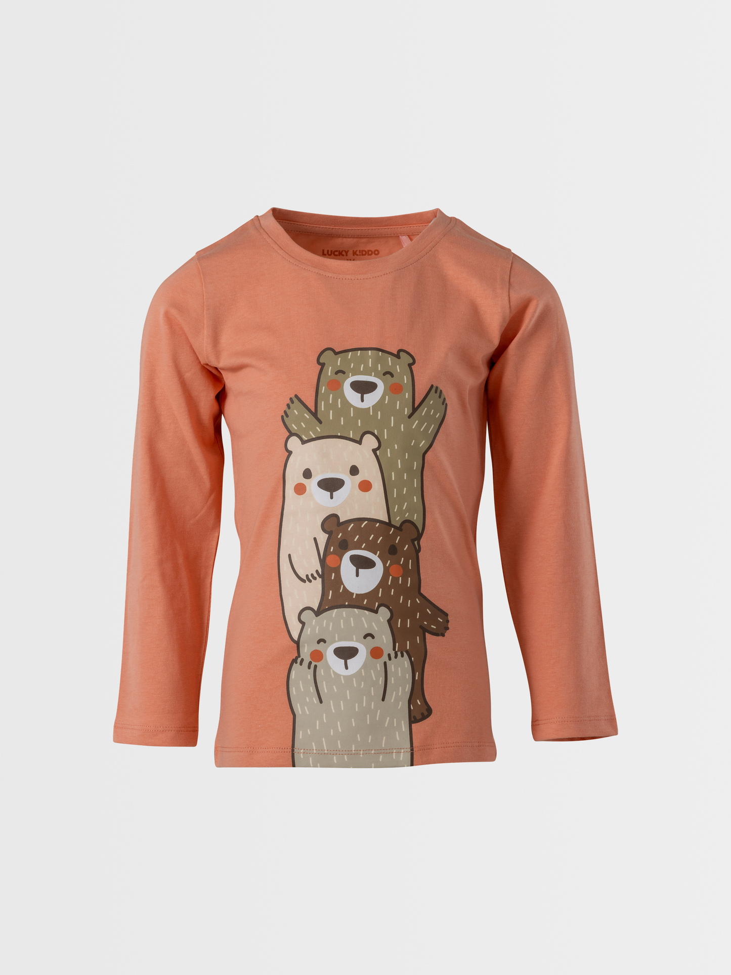 Happy Bears | Dievčenské tričko s dlhým rukávom