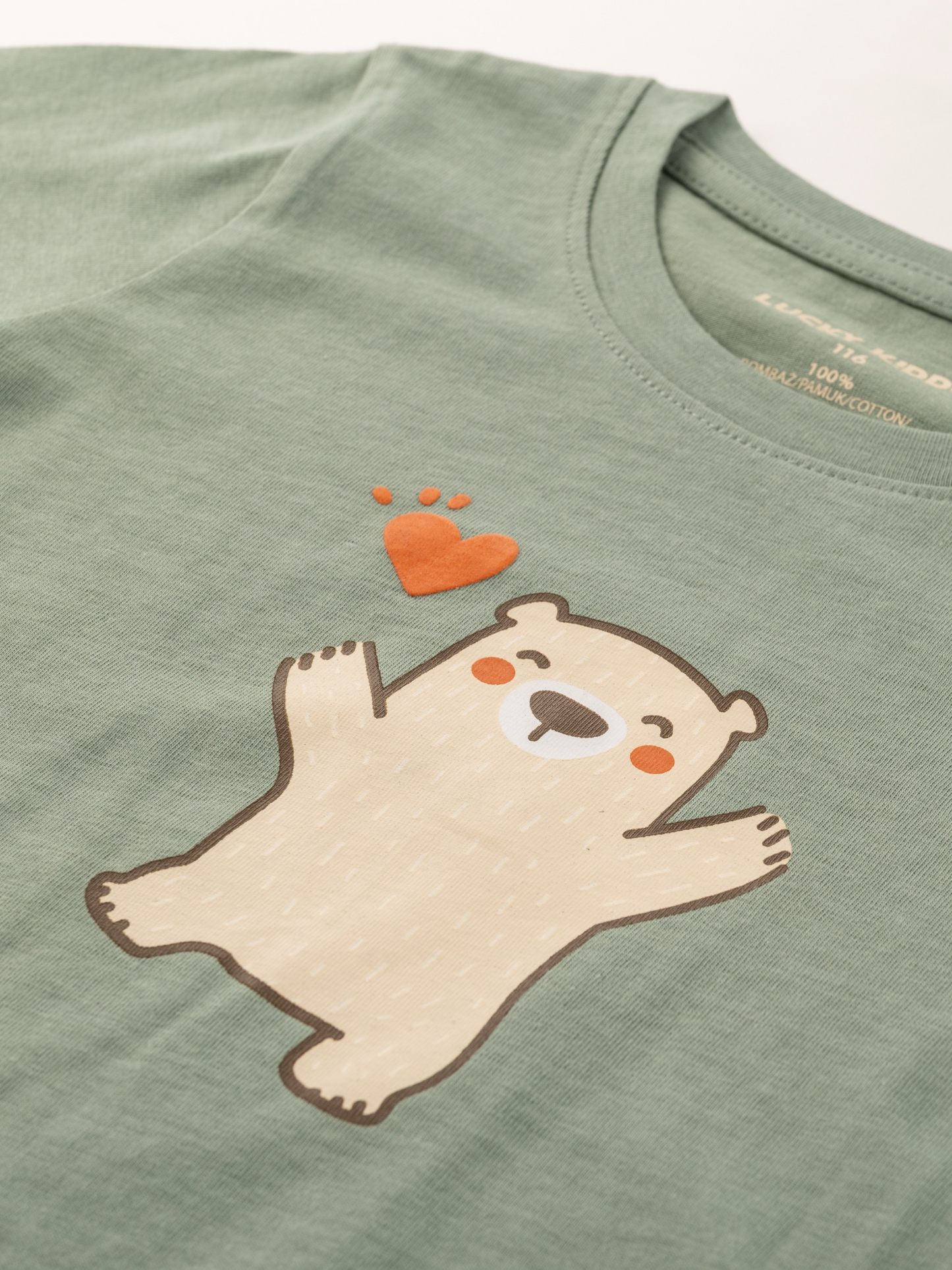 Bear Love | Dievčenská tunika s dlhým rukávom