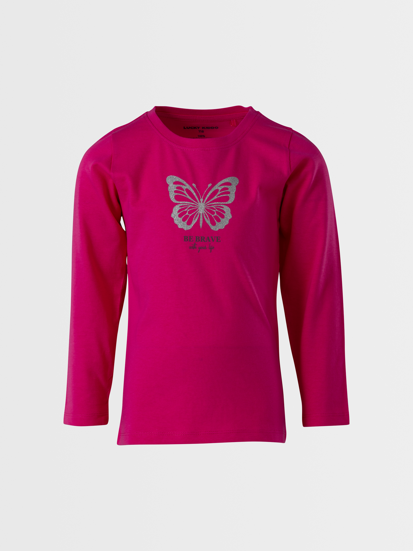 Shiny Butterfly | Dievčenské tričko s dlhým rukávom
