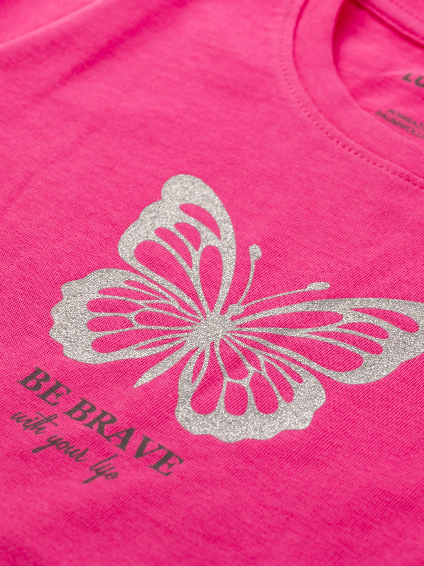 Shiny Butterfly | Dievčenské tričko s dlhým rukávom