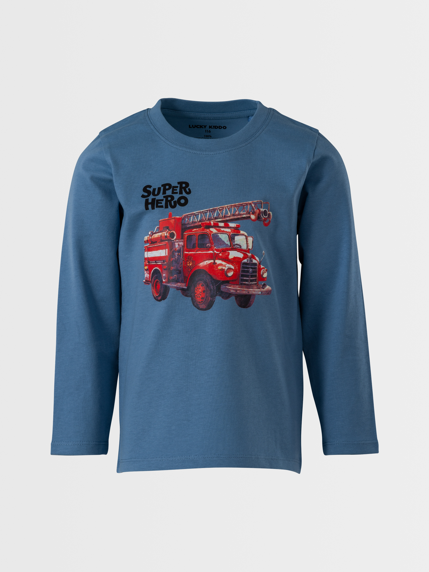 Fire Truck | Chlapčenské tričko s dlhým rukávom