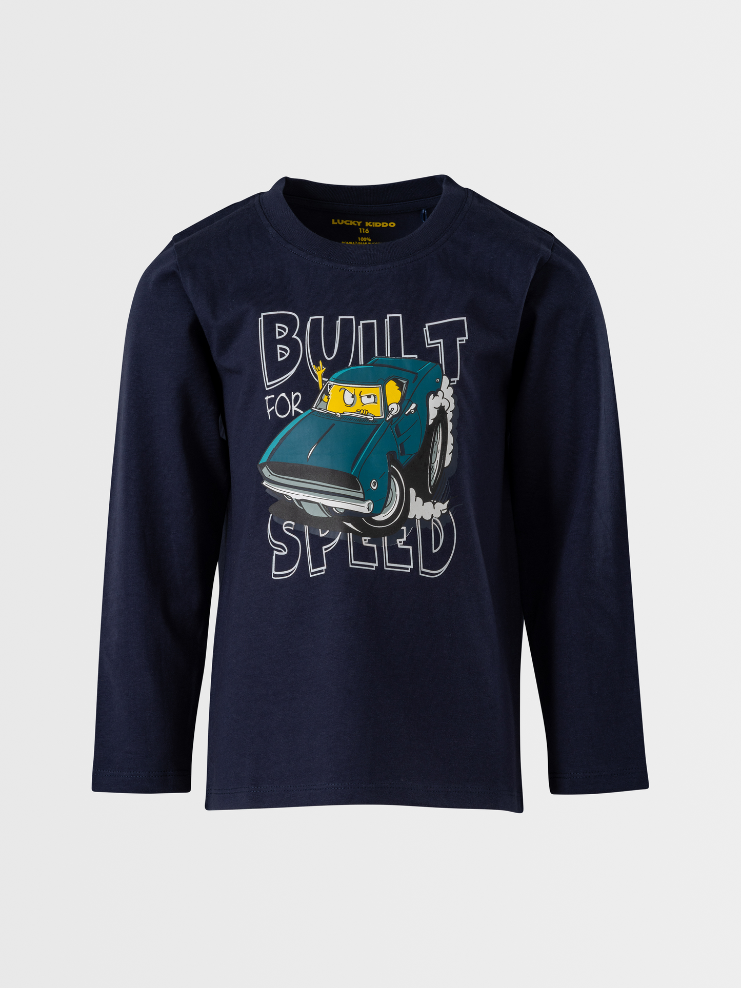 Built Speed | Chlapčenské tričko s dlhým rukávom