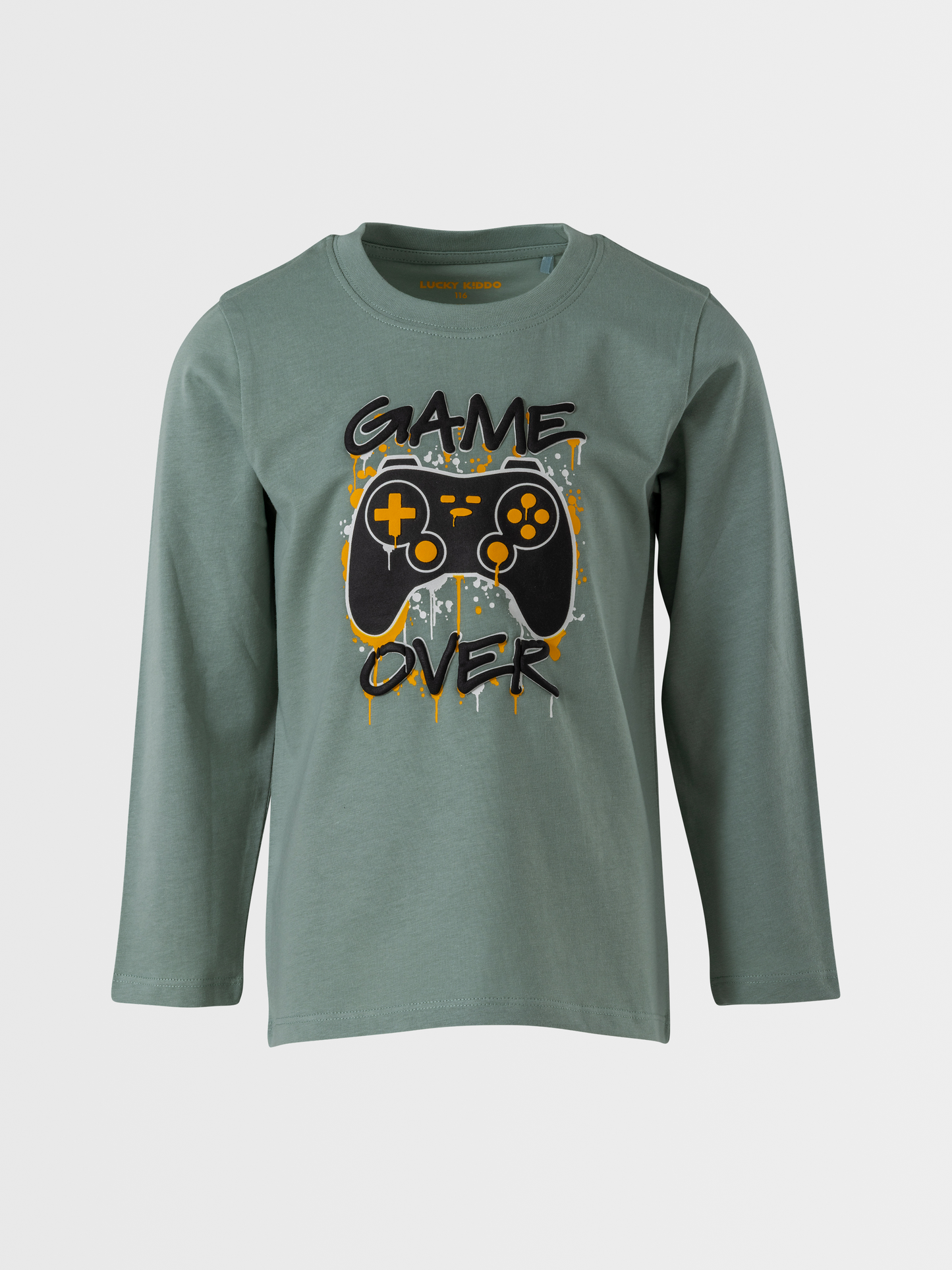 Game Over | Chlapčenské tričko s dlhým rukávom
