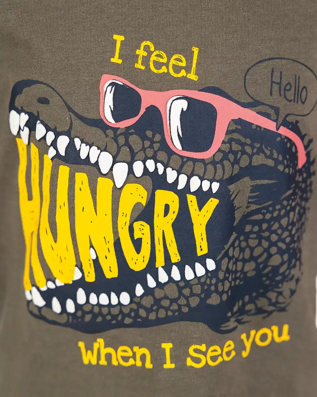 Hungry | Chlapčenské tričko s kapucňou