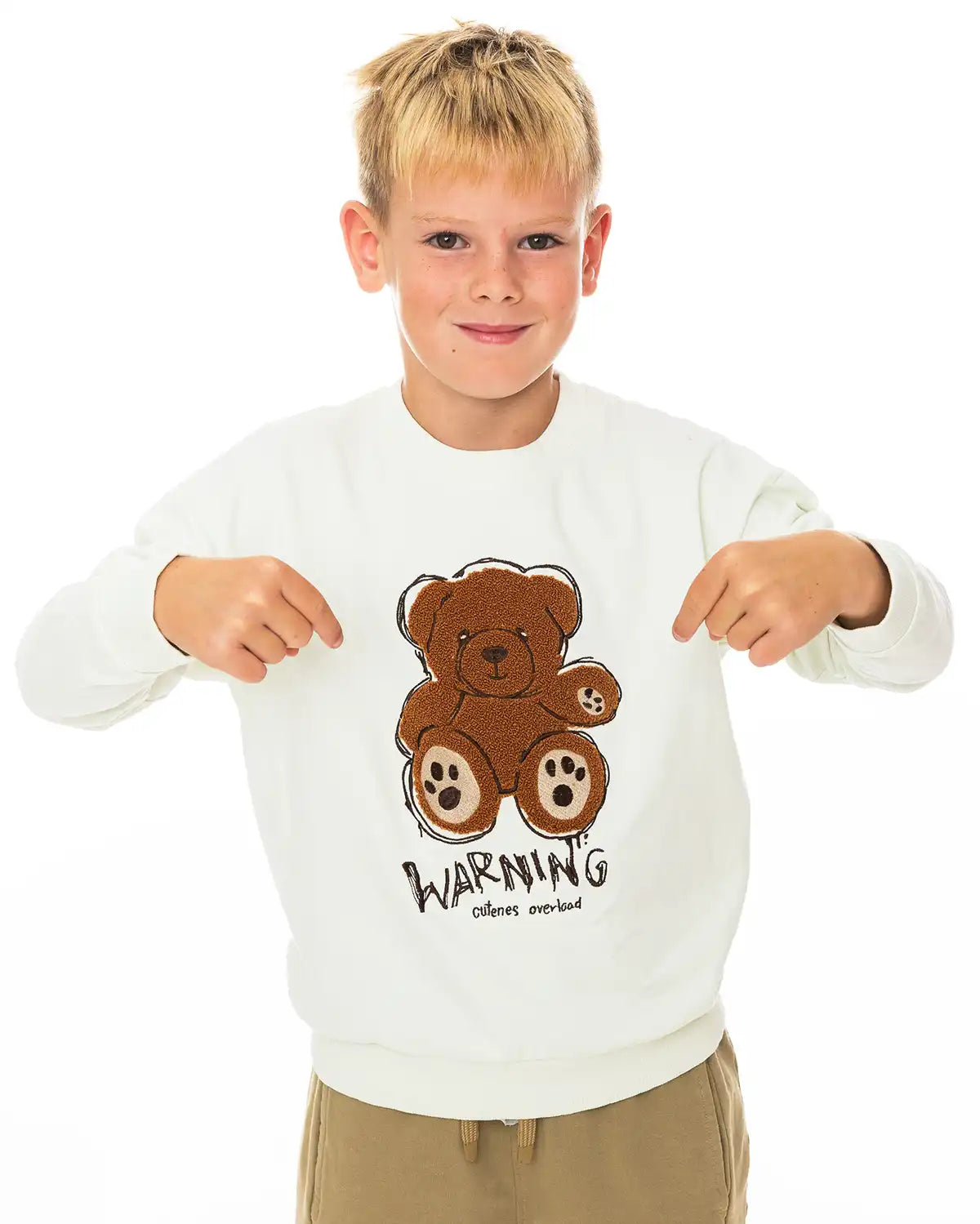 Bear Warning | Chlapčenský pulóver