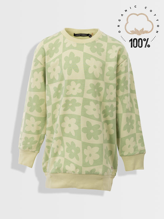 Aloe Wash | Dievčenský oversized pulóver