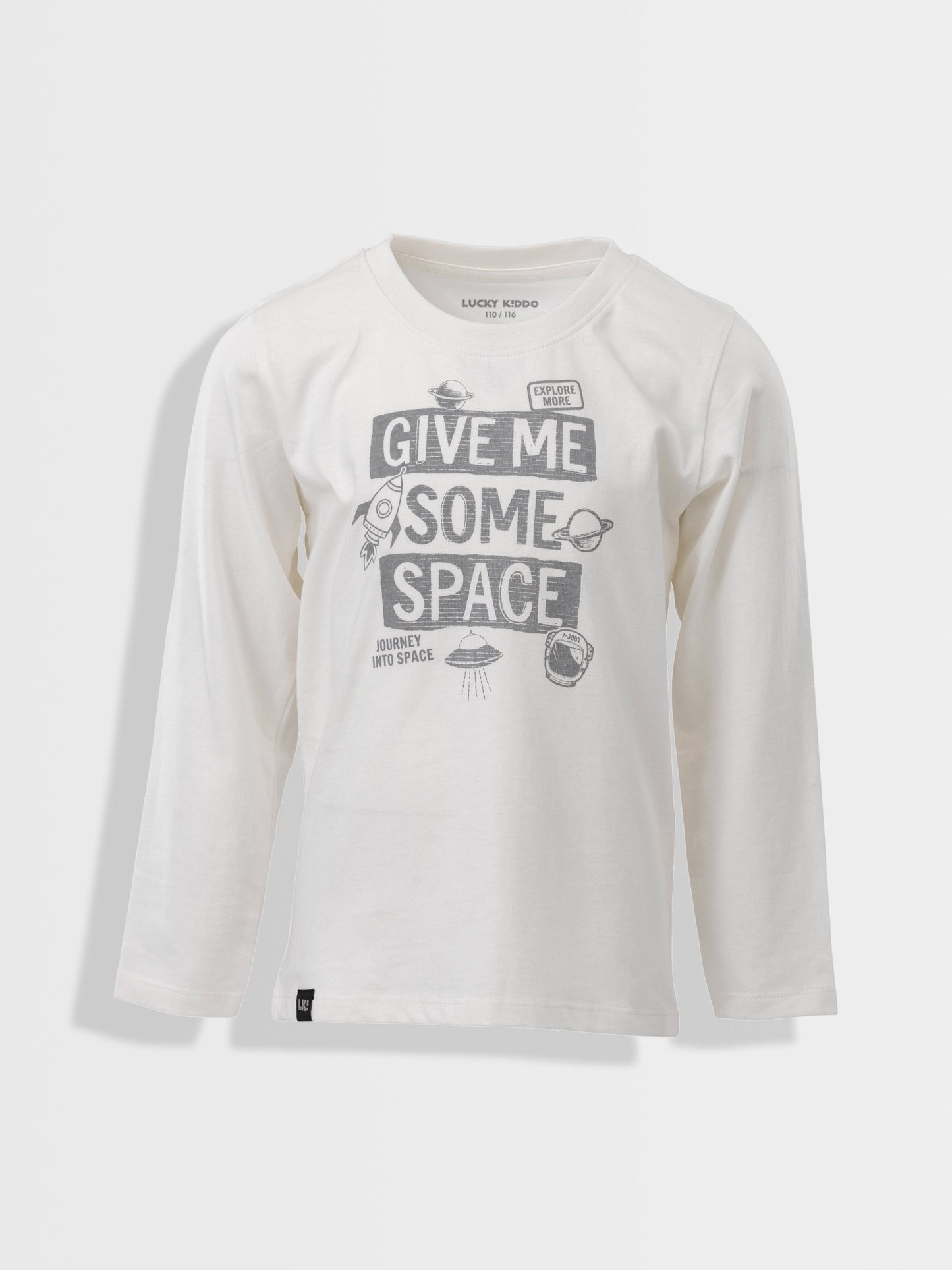 Give me space | Chlapčenské tričko s dlhým rukávom