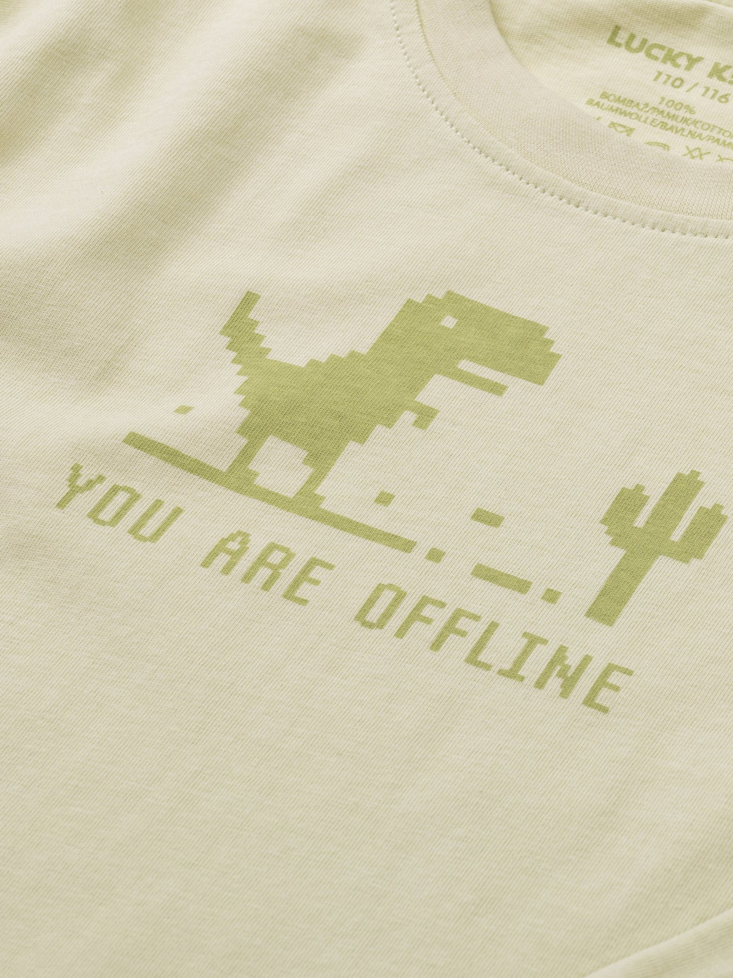 Aloe Wash Dino | Chlapčenské tričko s dlhým rukávom