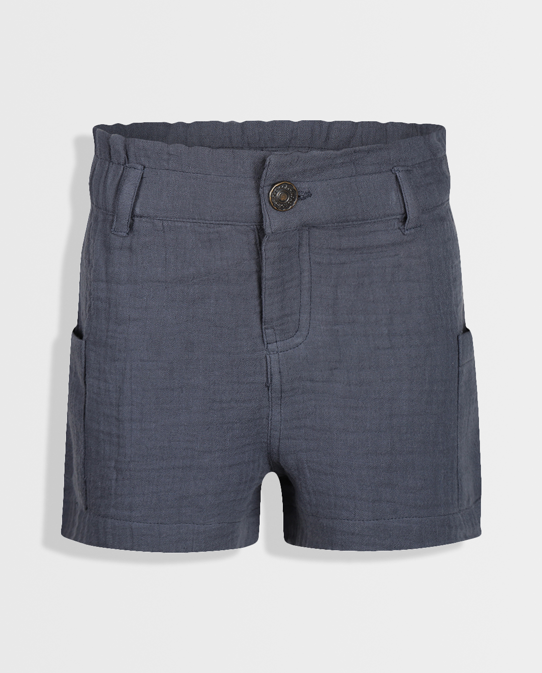 Dark Blue Marble | Dievčenské krátke nohavice