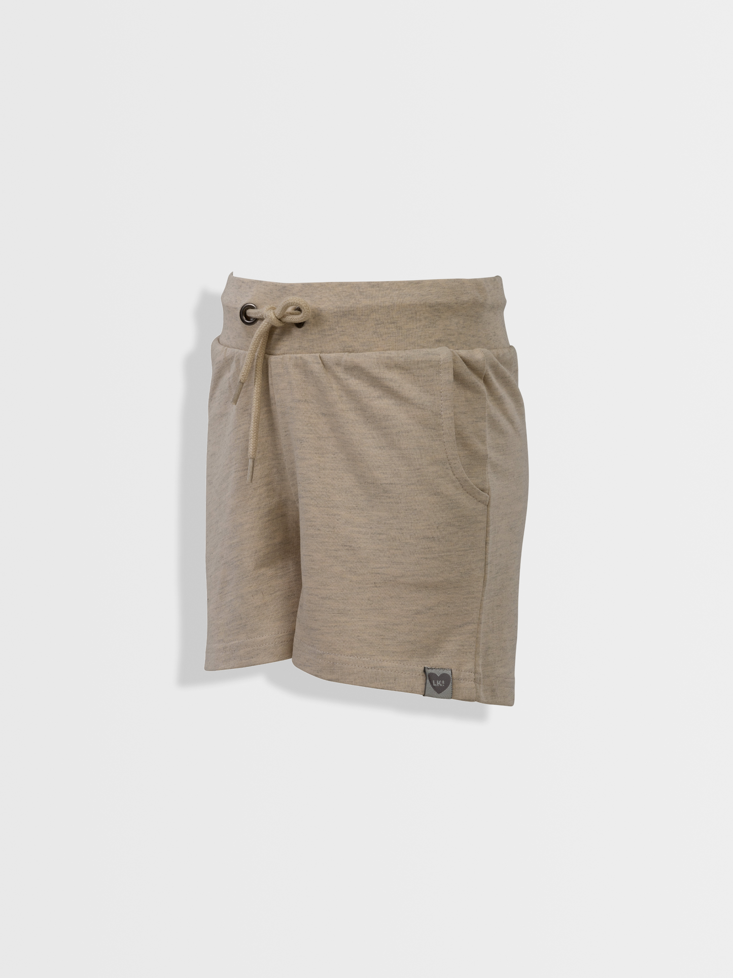 Beige Melange | Dievčenské krátke nohavice