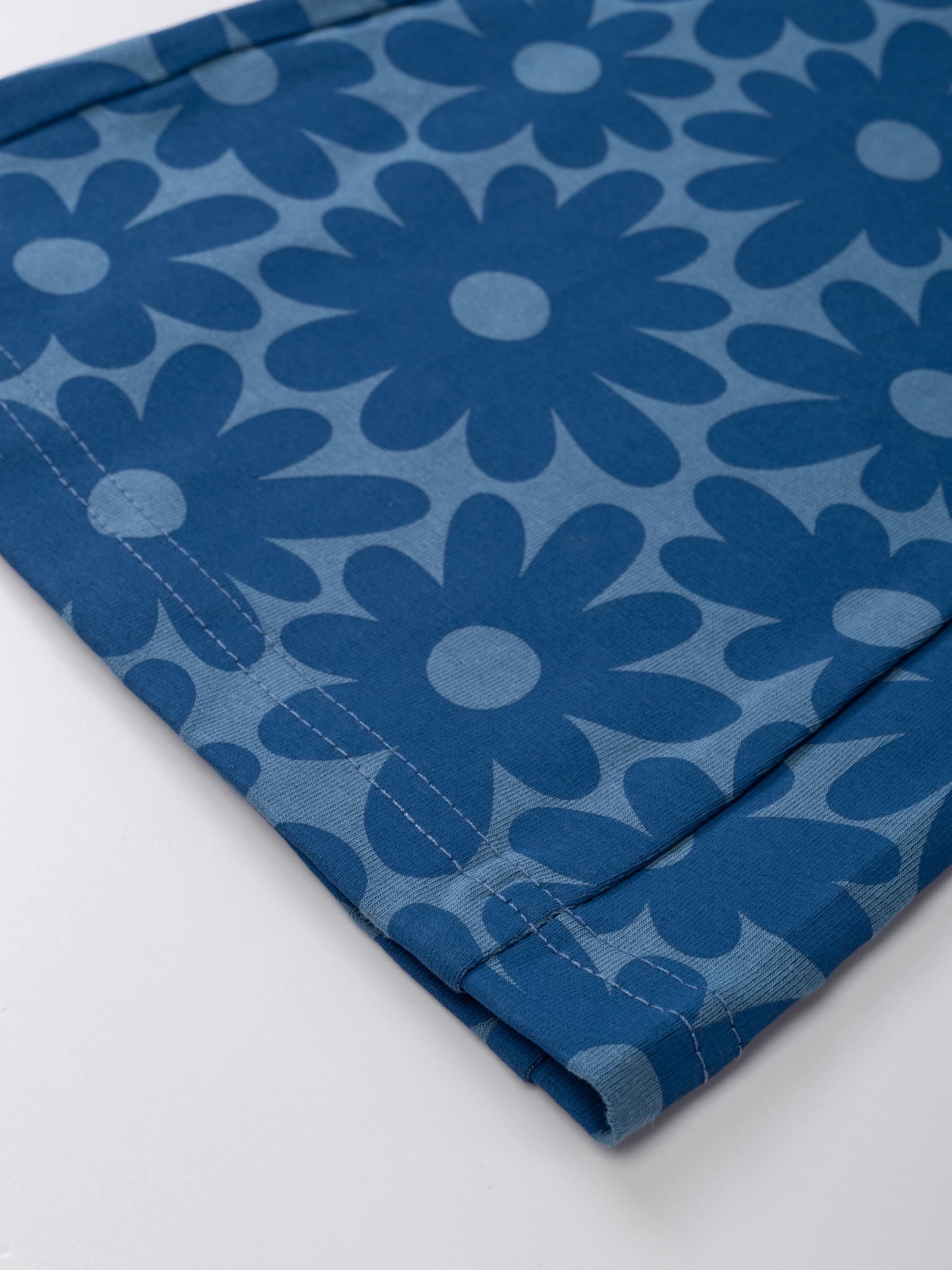 Flowers Blue | Dievčenské legíny do zvona
