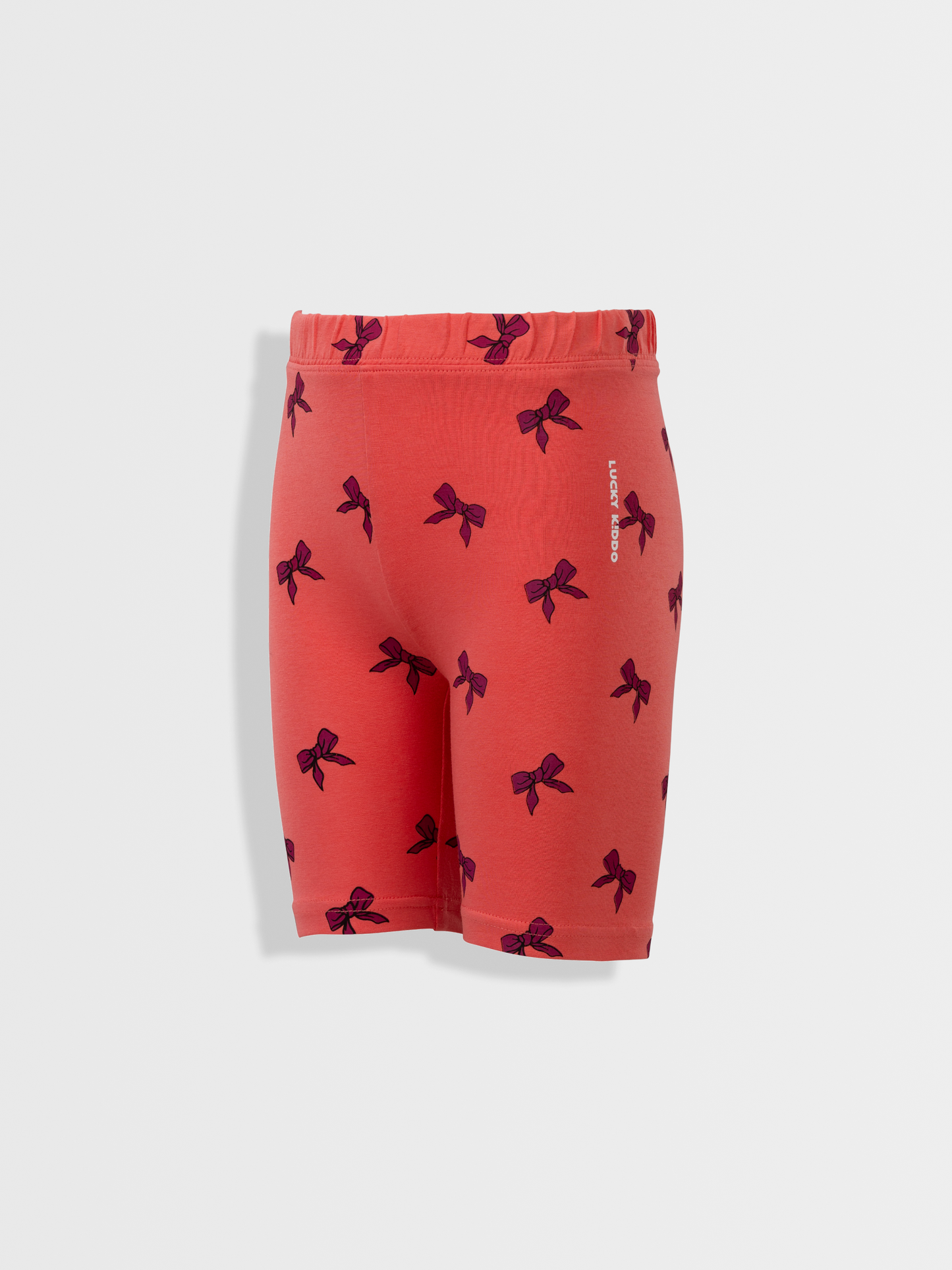 Peach Bow | Dievčenské krátke legíny