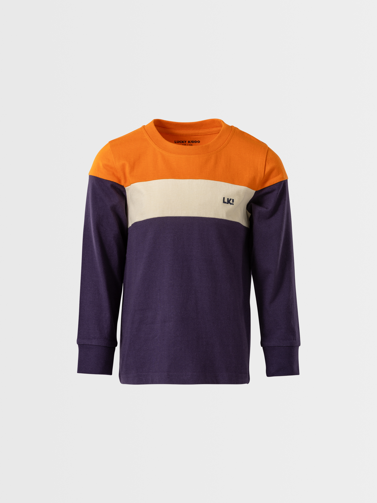 Color Block | Chlapčenské tričko s dlhým rukávom