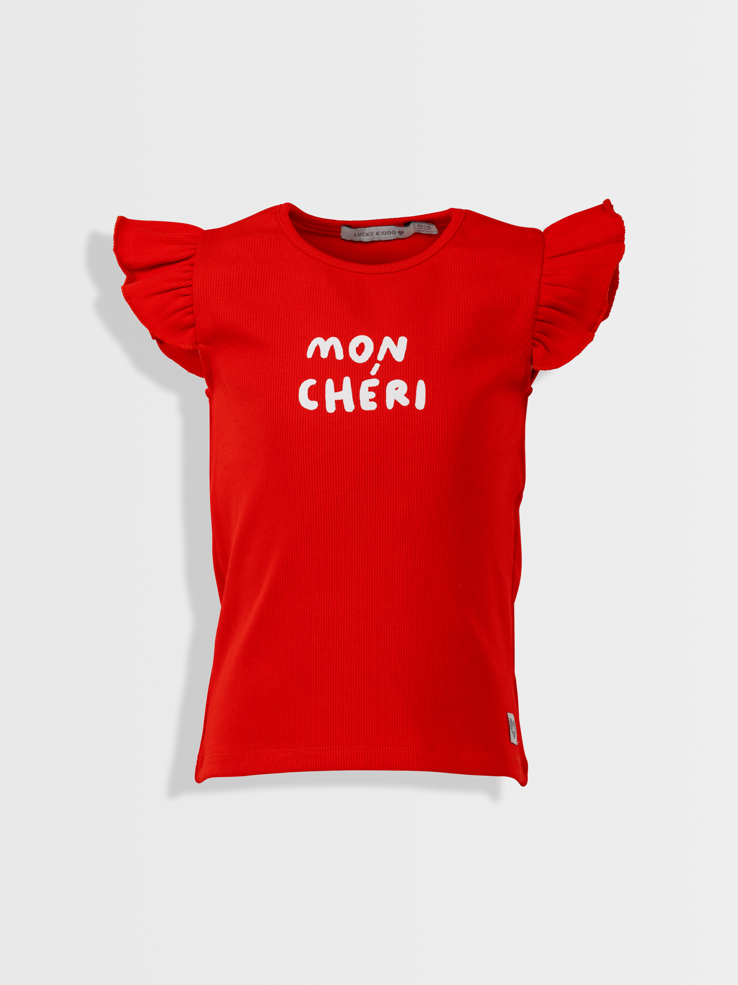 Mon cheri Red Chilli| Dievčenské tričko bez rukávov