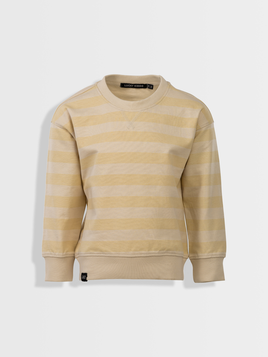 Tan Stripes | Chlapčenský pulóver