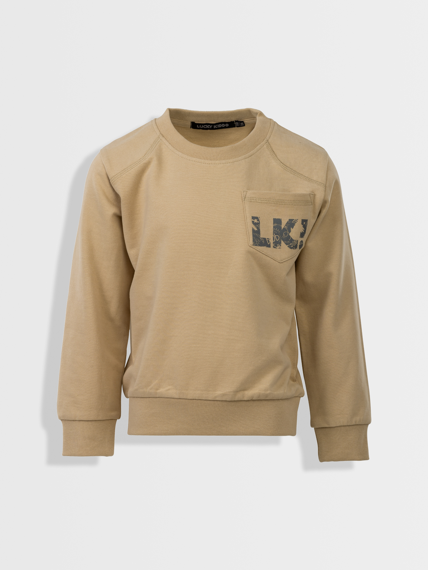 Beige Brown | Chlapčenský pulóver