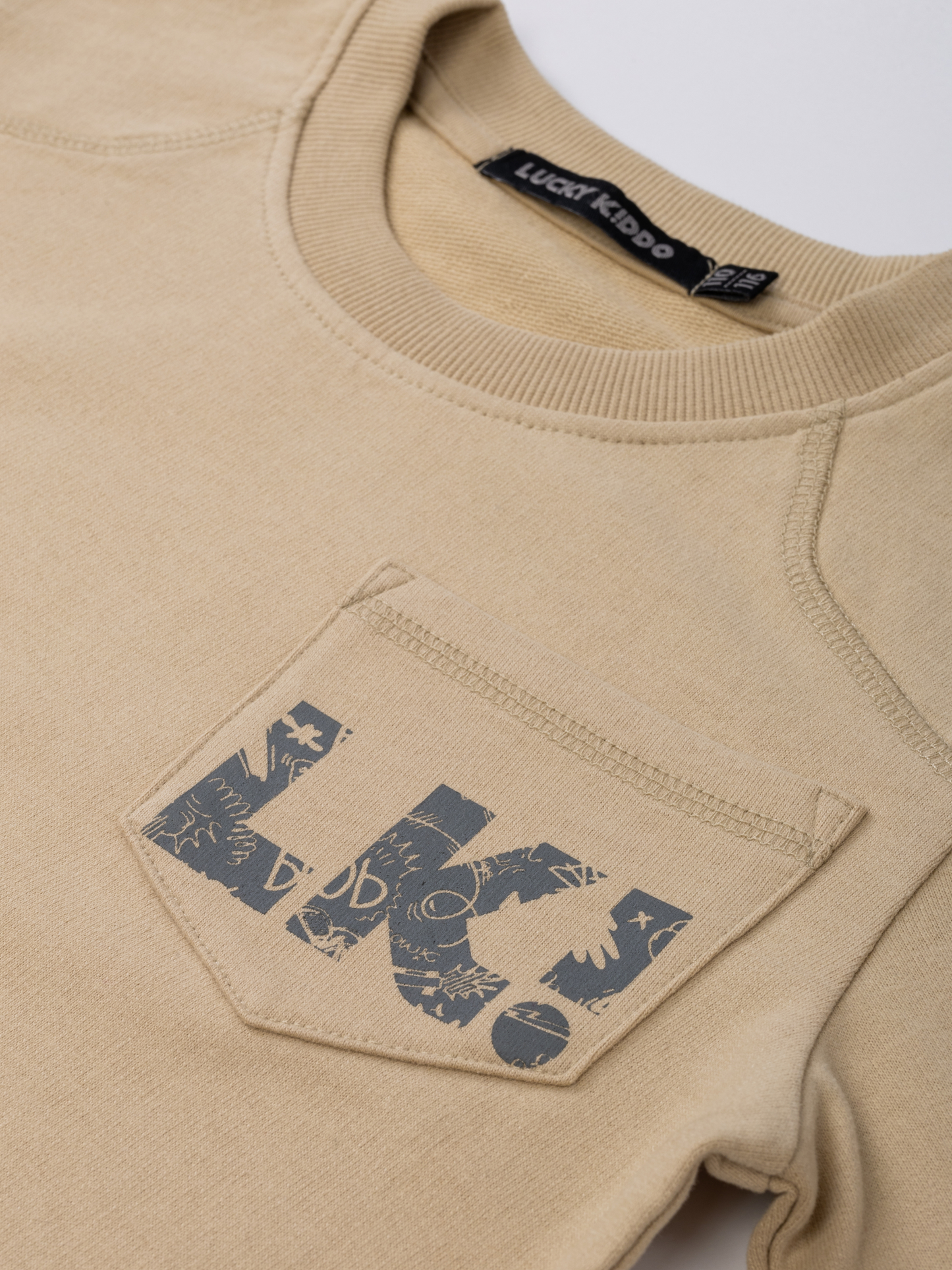 Beige Brown | Chlapčenský pulóver