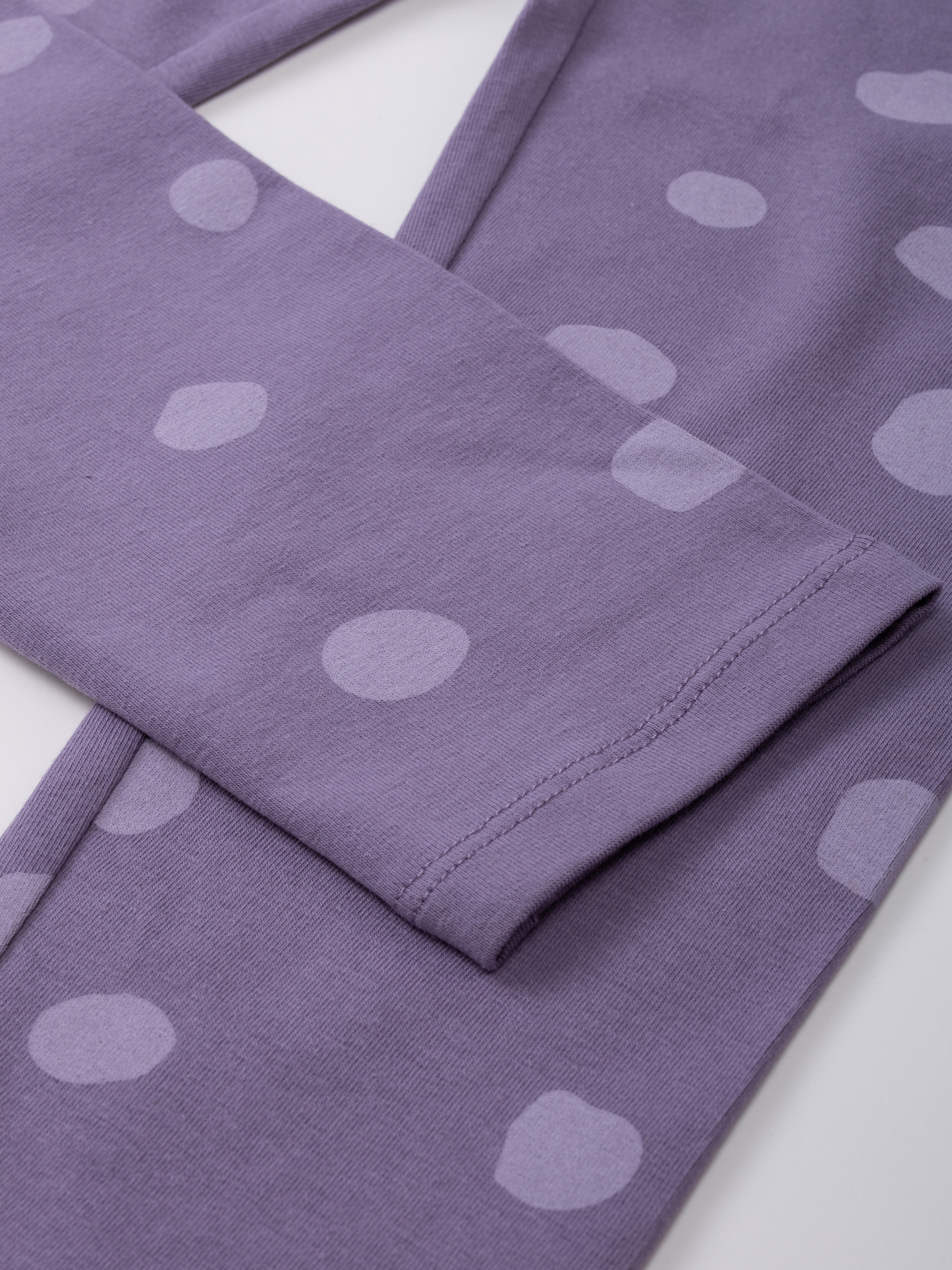 Purple Ash Dots | Dievčenské legíny