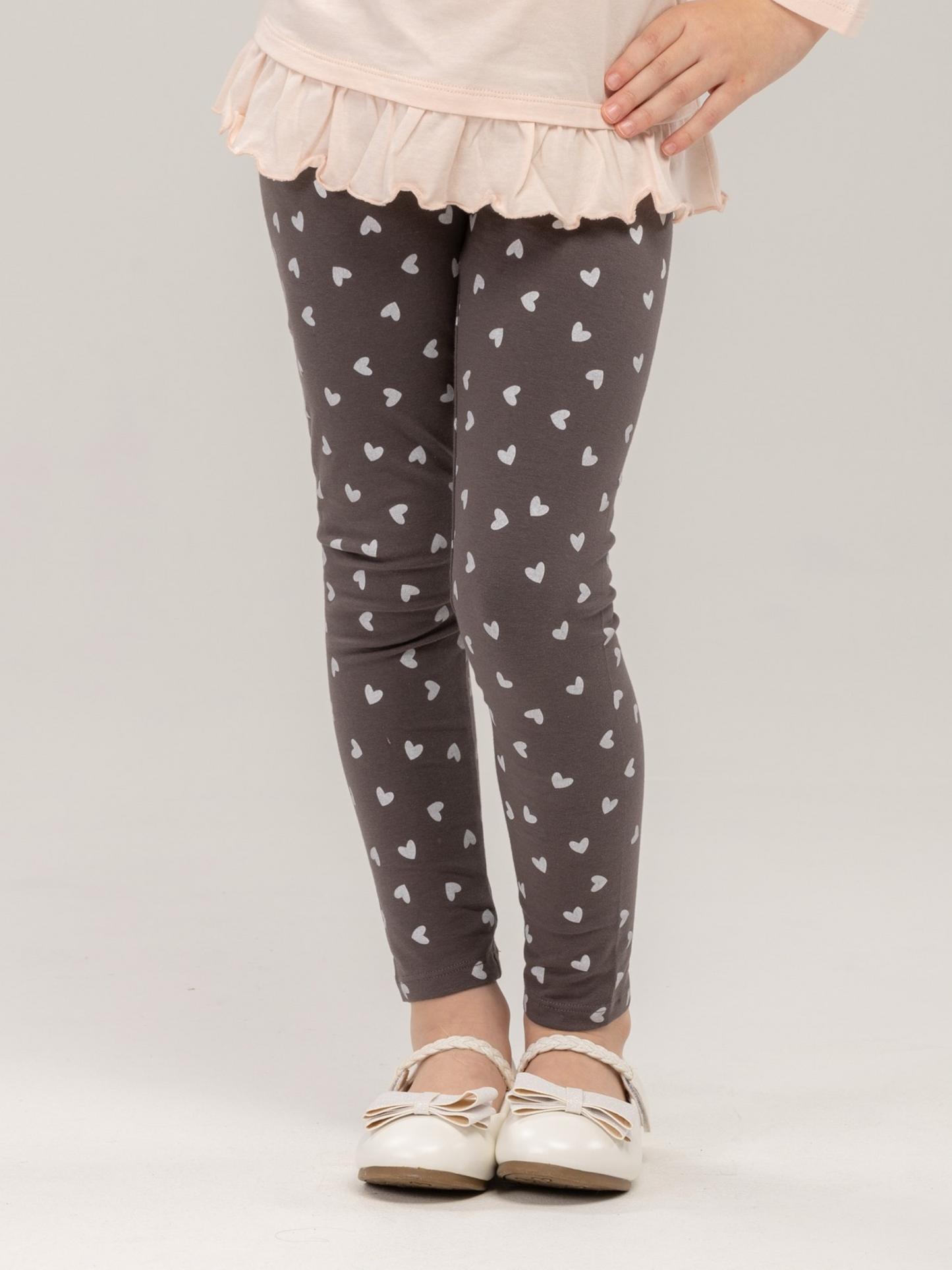 Paris Grey Hearts | Dievčenské legíny