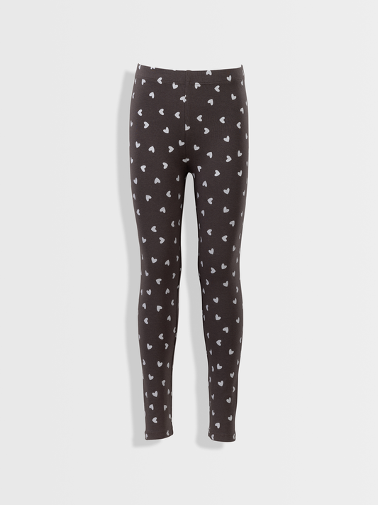 Paris Grey Hearts | Dievčenské legíny