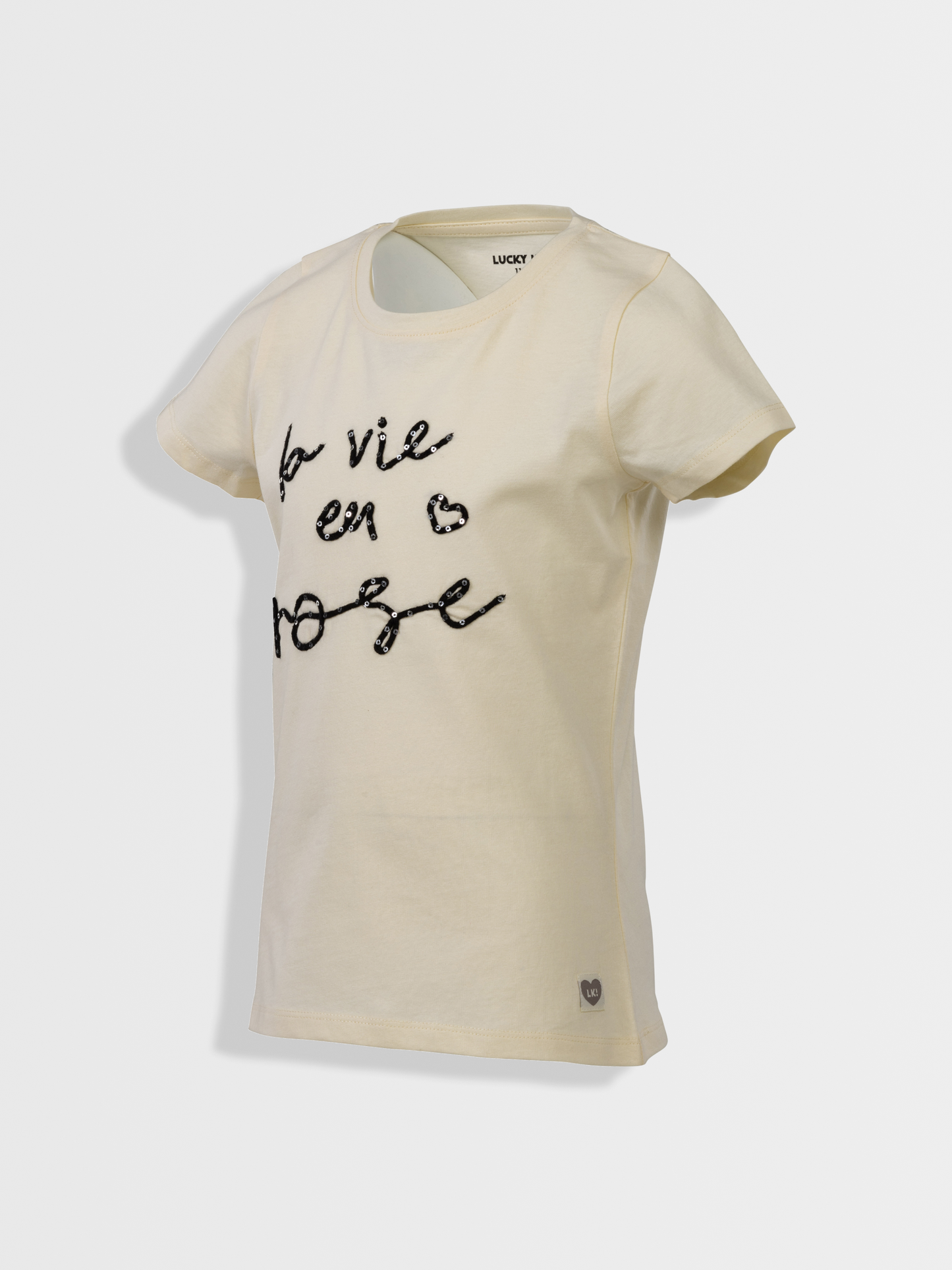 La vie en rose Vanilla | Dievčenské tričko s krátkym rukávom