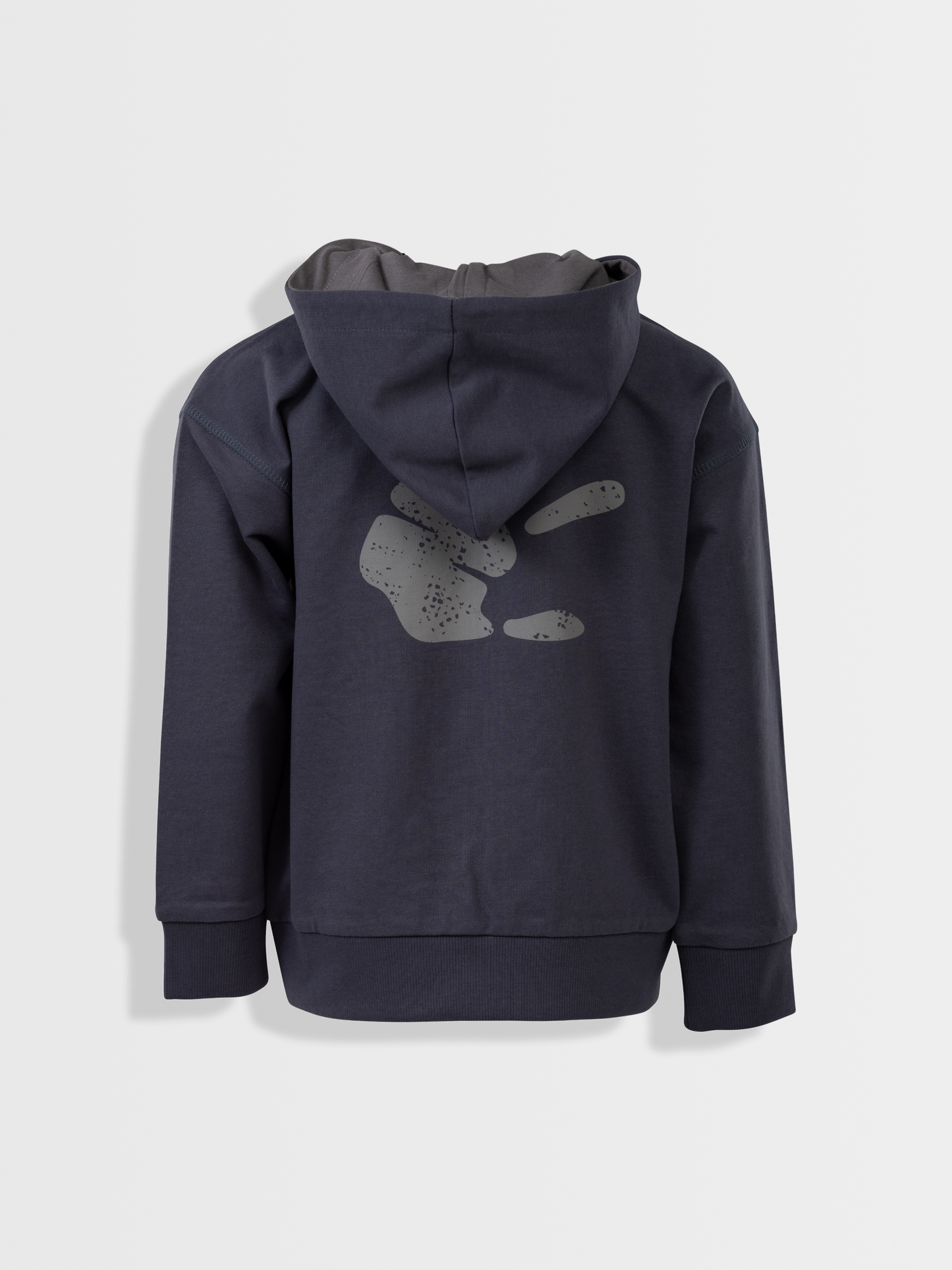 Iron Grey High Five | Chlapčenská mikina s kapucňou
