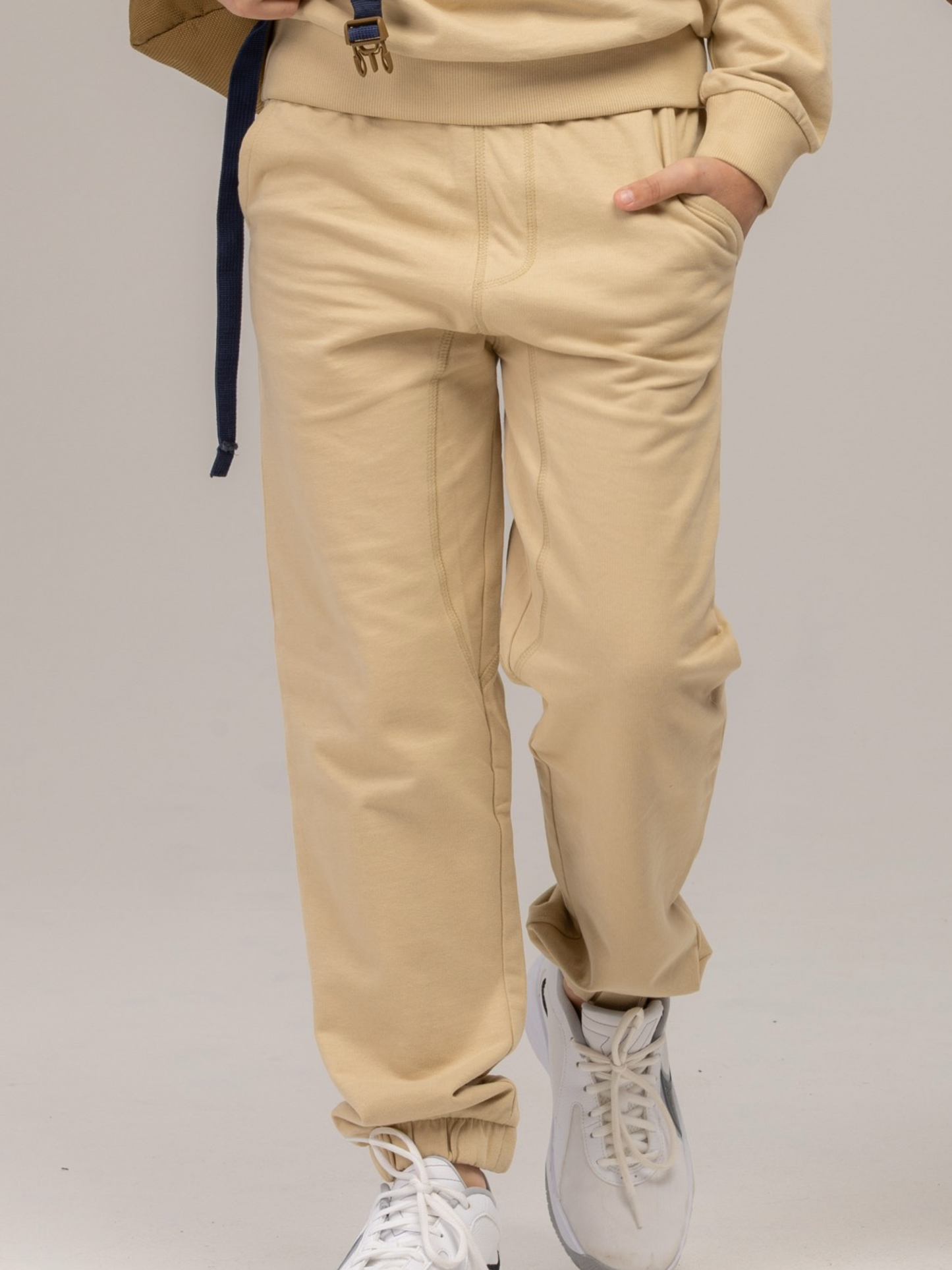 Beige Brown | Chlapčenské tepláky