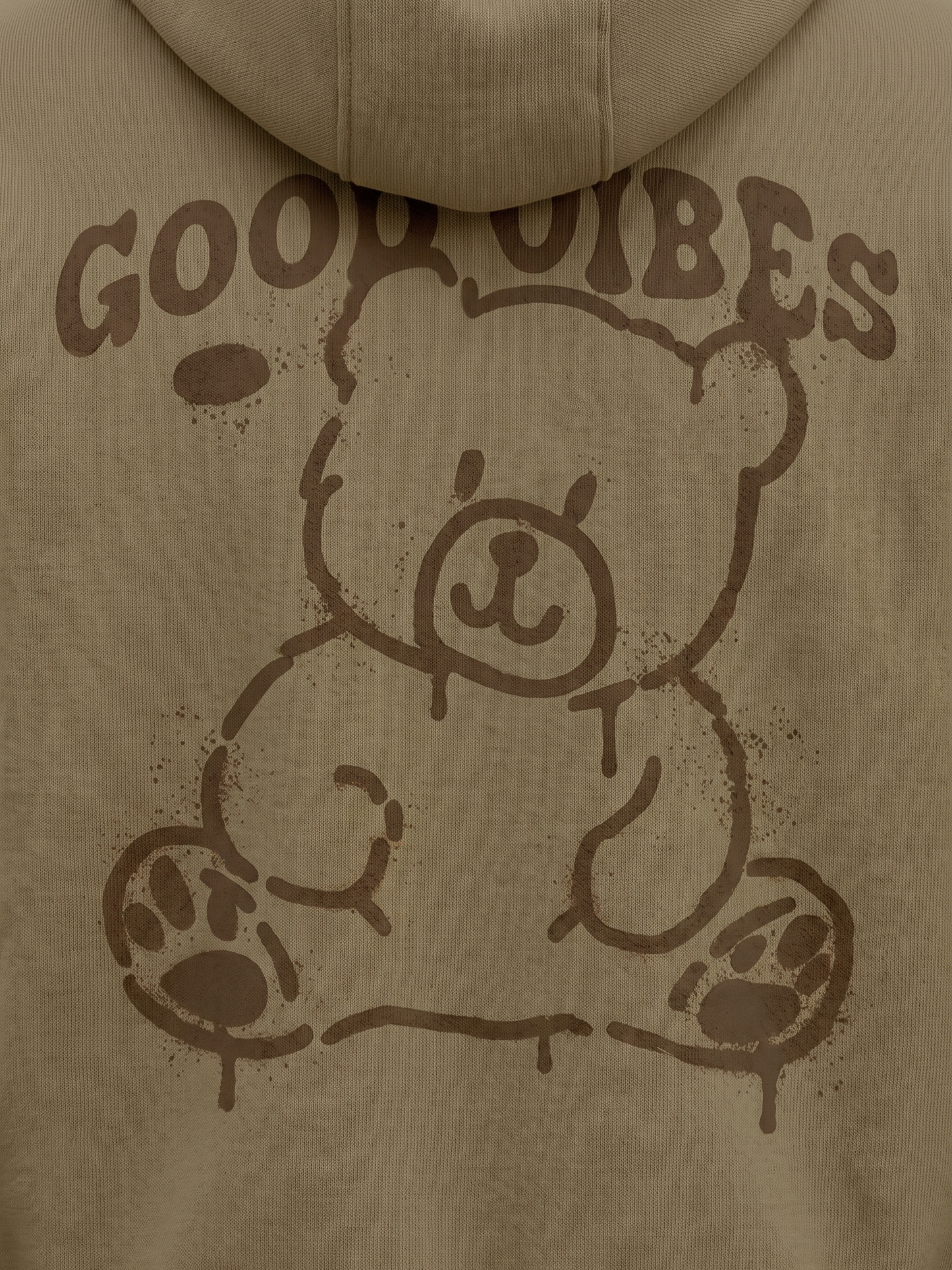 Camel Good Vibes | Zateplená chlapčenská bunda s kapucňou - oversized strih