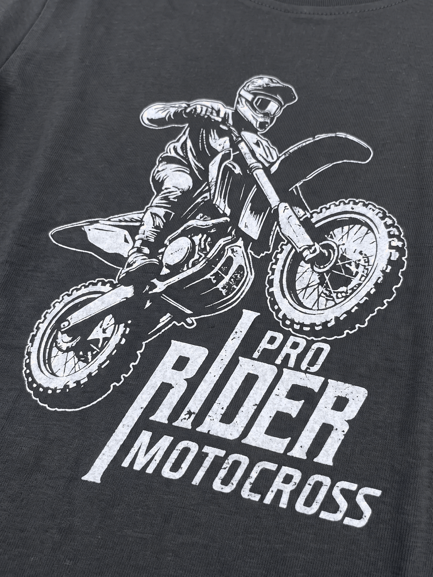 Iron Rider | Chlapčenské tričko s dlhým rukávom - klasický strih