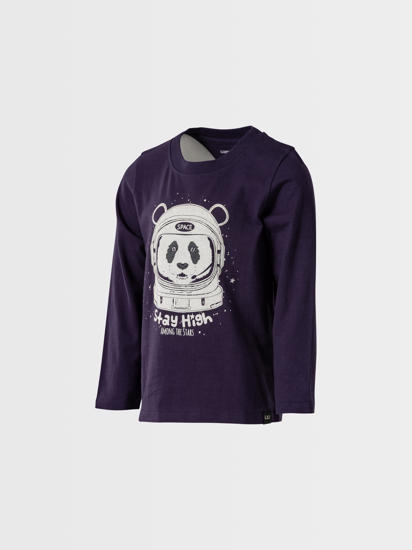 Space Panda | Chlapčenské tričko s dlhým rukávom