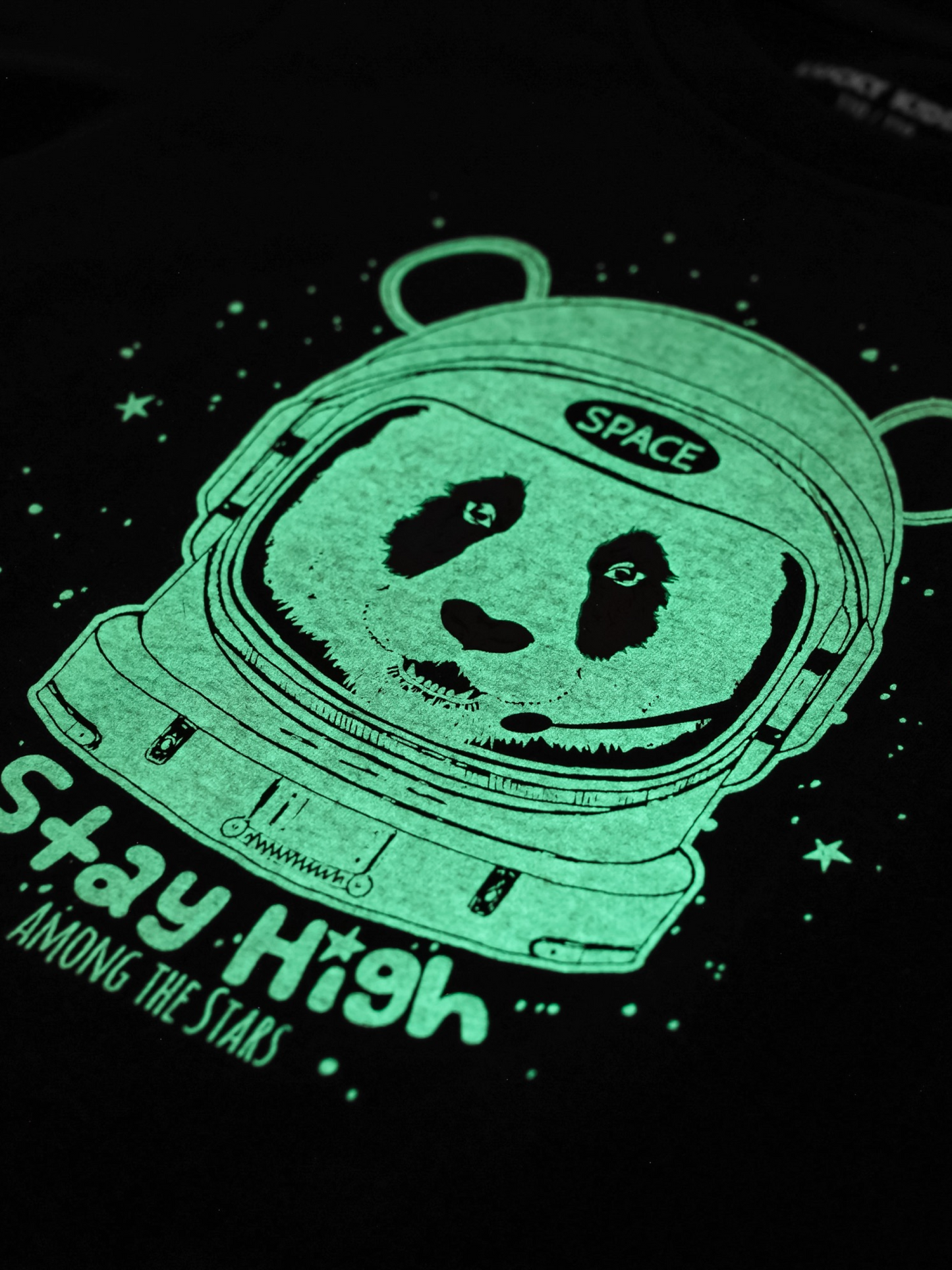 Space Panda | Chlapčenské tričko s dlhým rukávom