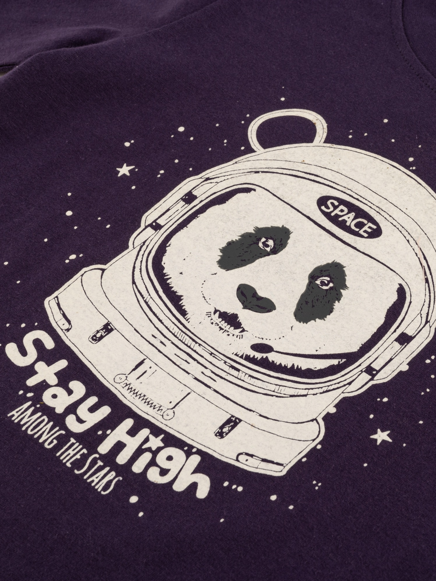 Space Panda | Chlapčenské tričko s dlhým rukávom
