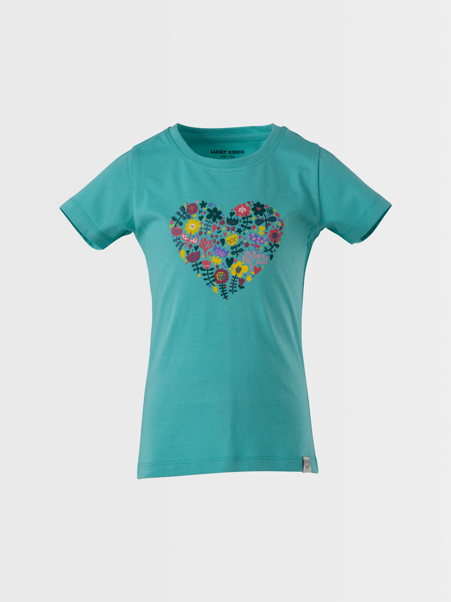 Blooming Heart | Dievčenské tričko s krátkym rukávom
