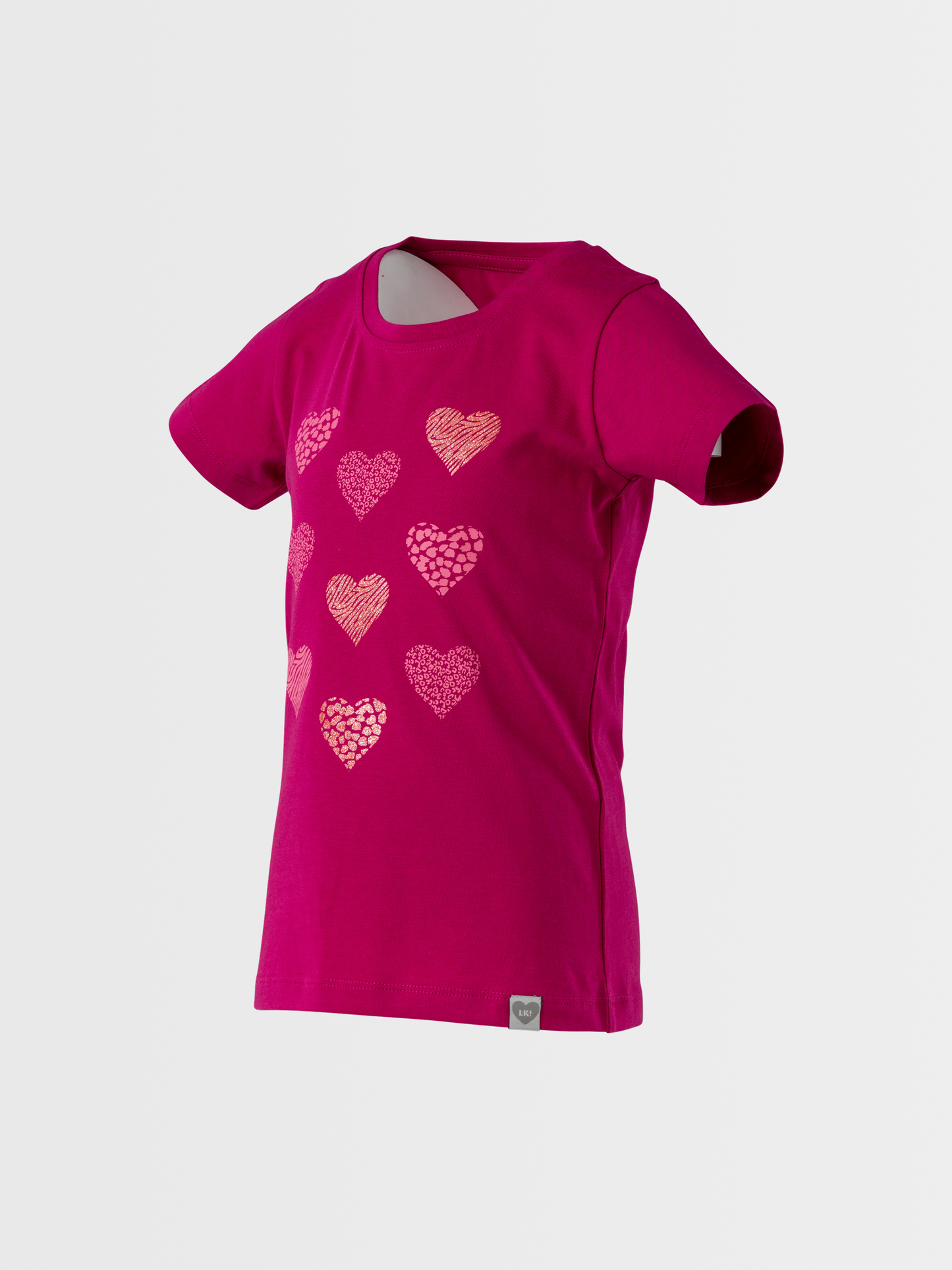 Sparkling Hearts | Dievčenské tričko s krátkym rukávom