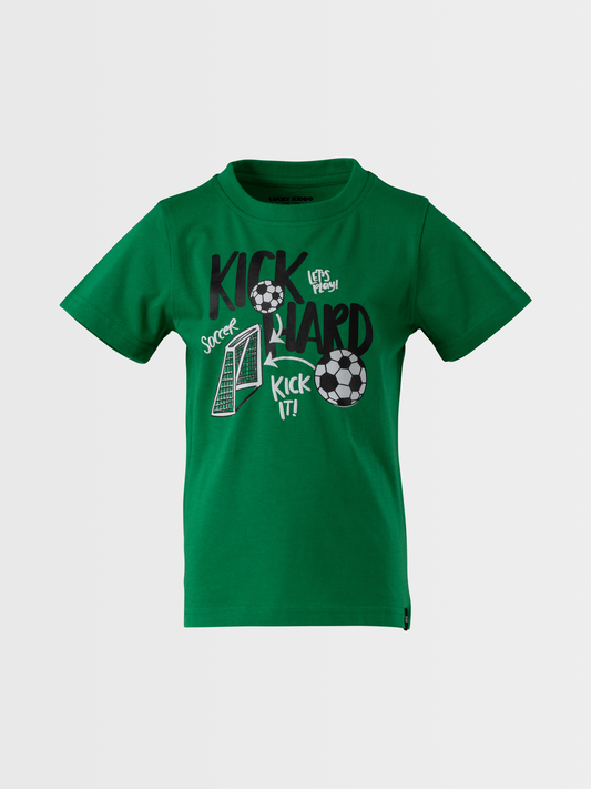 Kick Hard | Chlapčenské tričko s krátkym rukávom