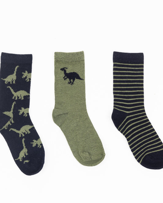 Chlapčenské ponožky DINO 3 kusy