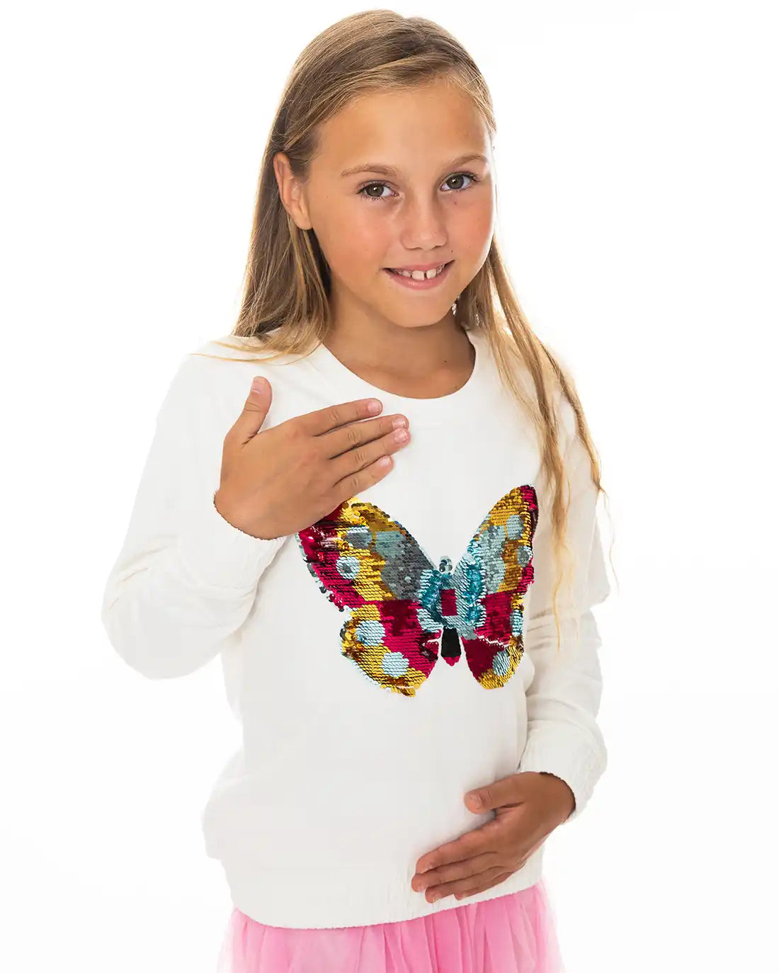 Butterfly | Dievčenský pulóver