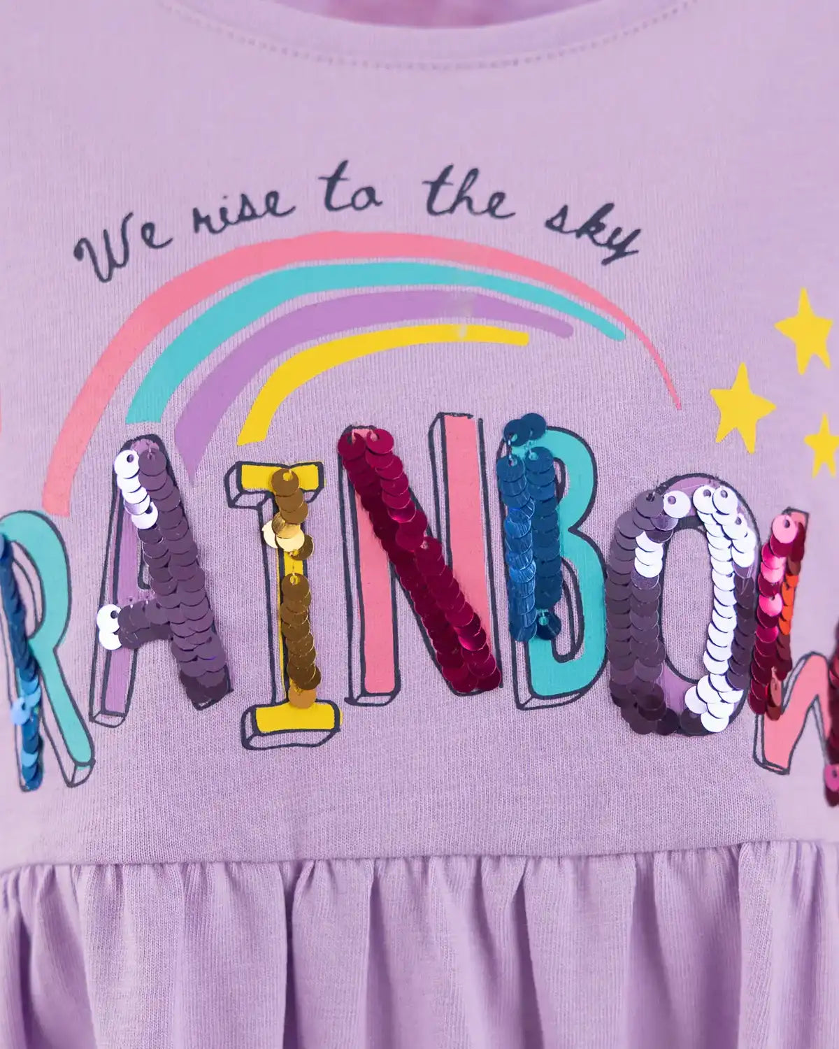 Purple Rainbow | Dievčenské šaty