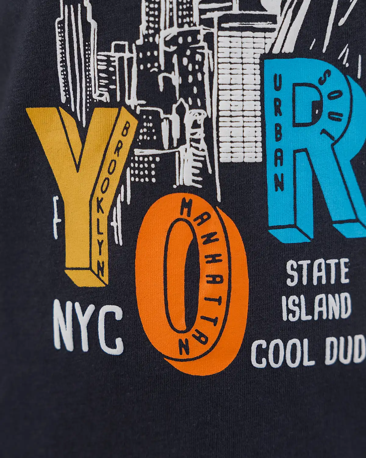 New York | Chlapčenské tričko s dlhým rukávom