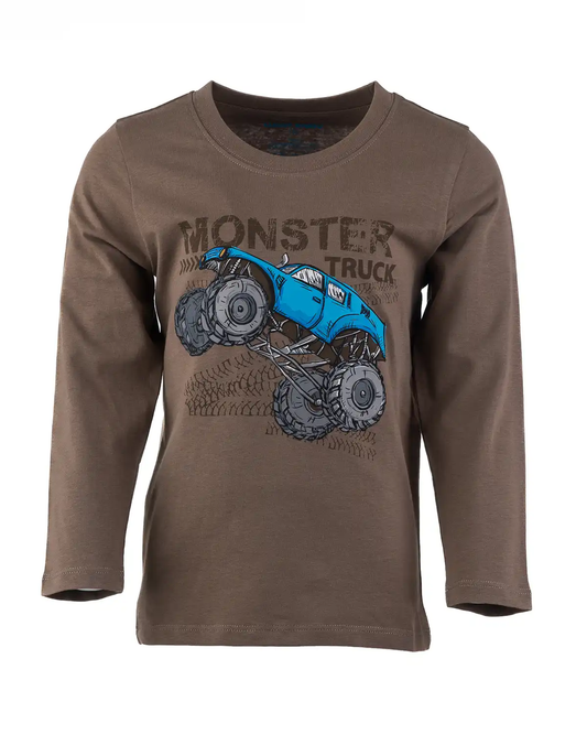 Monster truck | Chlapčenské tričko s dlhým rukávom