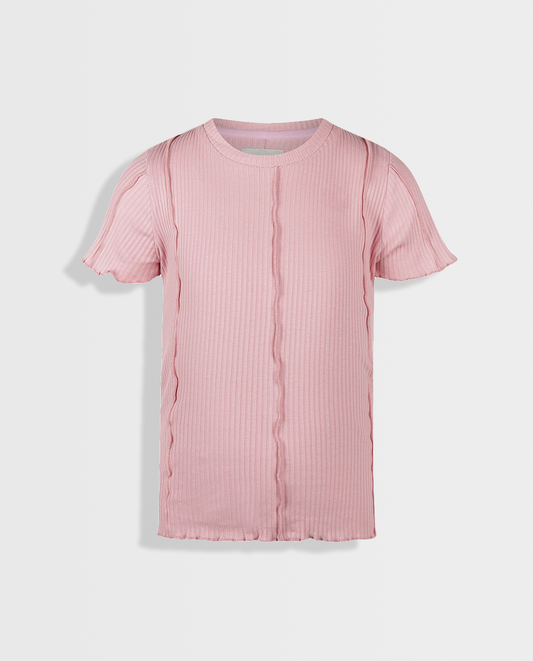 Pink Coral | Dievčenské tričko s krátkym rukávom