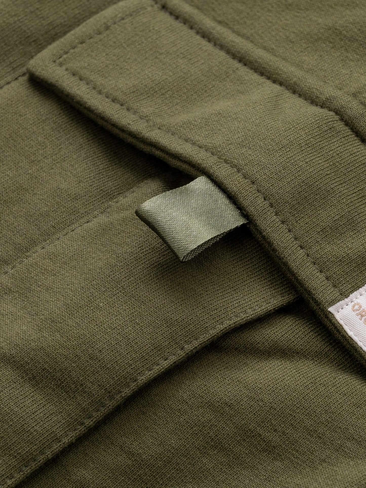 Dark Green | Chlapčenské zimné teplákové nohavice typu jogger