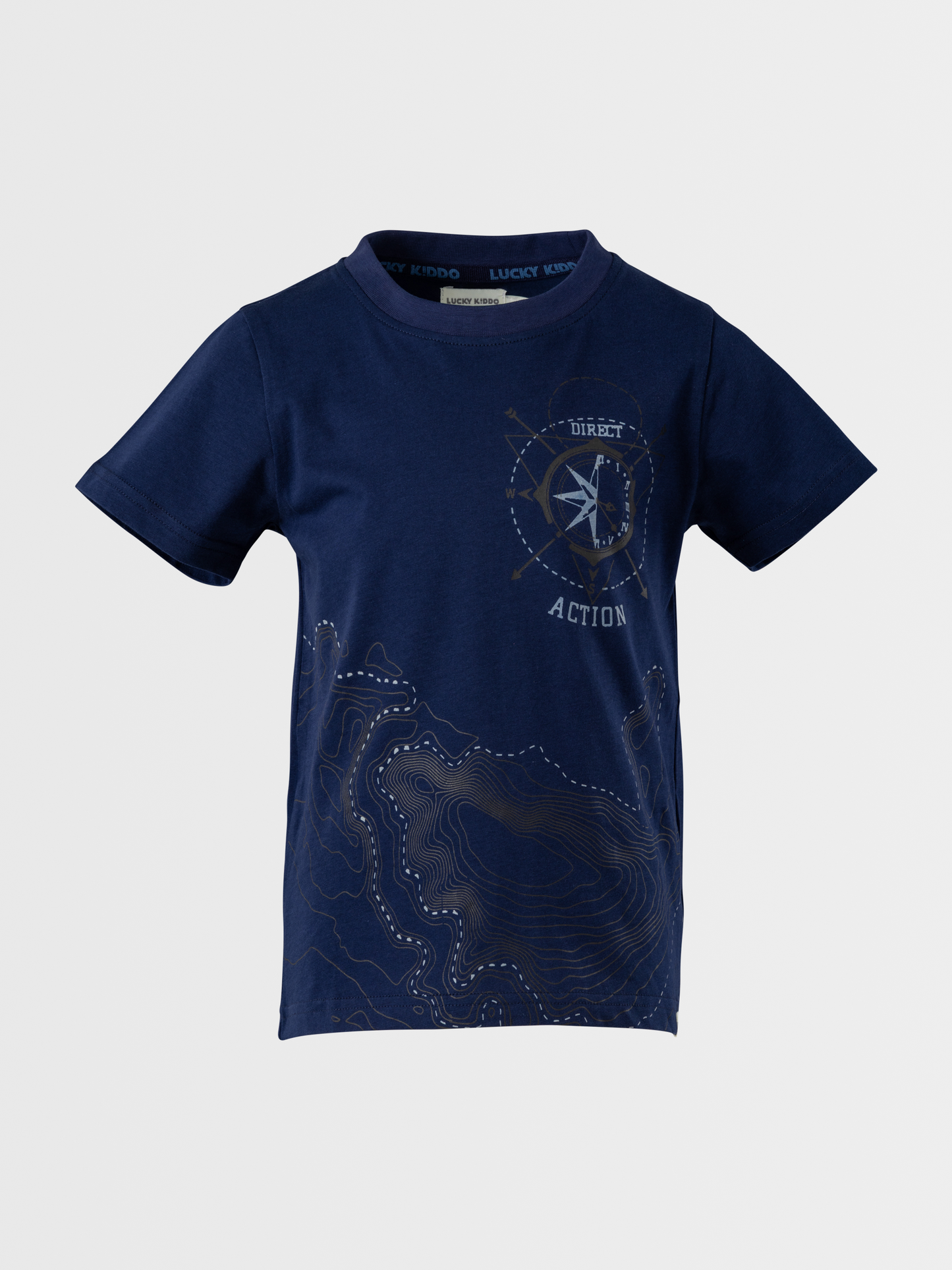 Magic Compass | Chlapčenské tričko s krátkym rukávom Glow in the dark