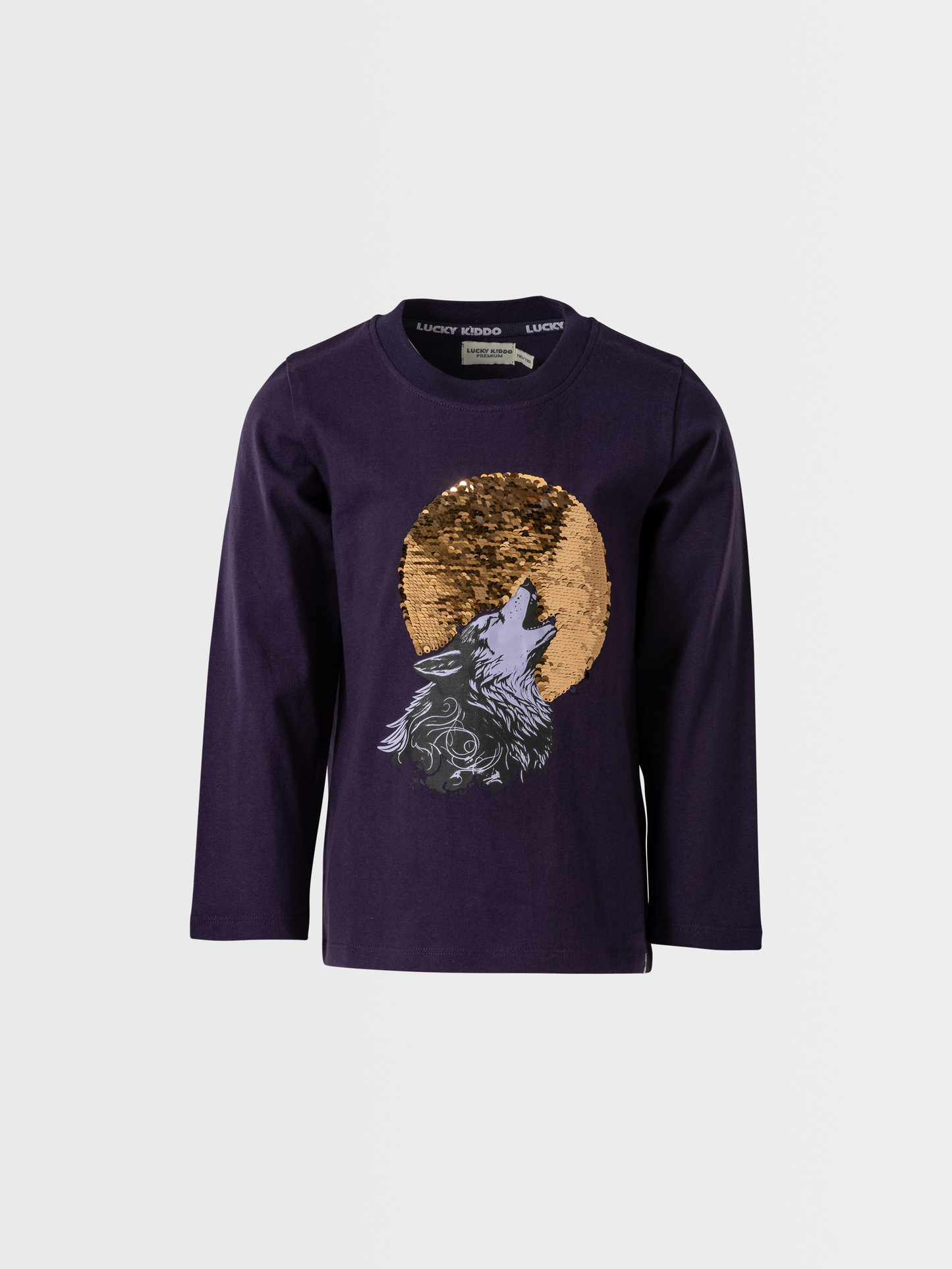 Mystic Wolf | Chlapčenské tričko s dlhým rukávom